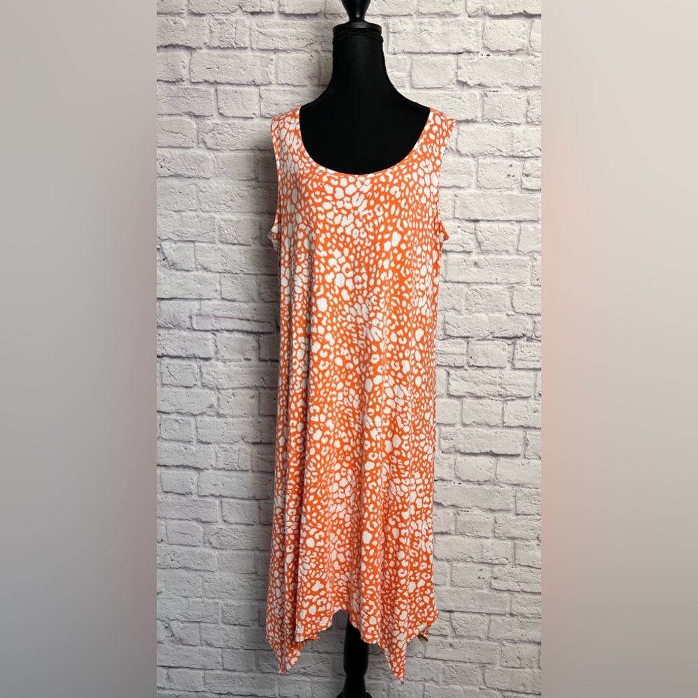 Rachel Zoe Lightweight Dress with Asymmetrical Hem size 1X